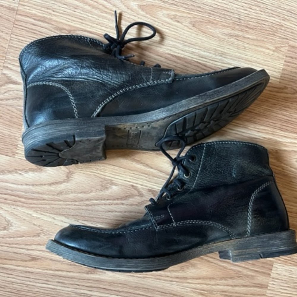 Bed Stu Men's CURTIS II GRAPHITO DIP DYE Boots Shoes Size 11 - Picture 4 of 10